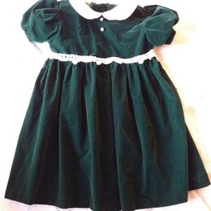 Vintage Christmas Dress 3T